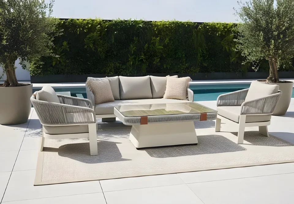 Crescent Lounge Seating set