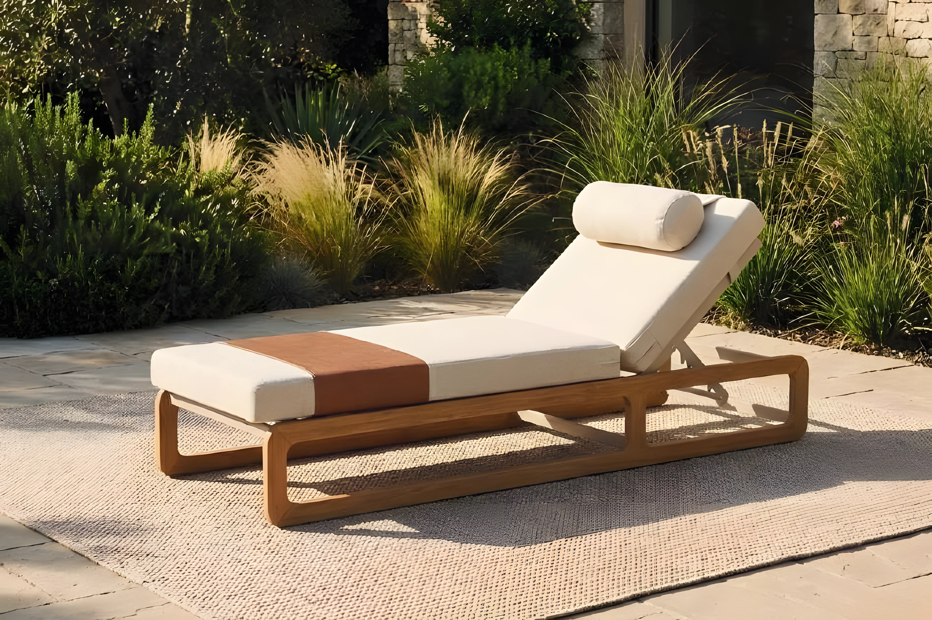 Dune Lounger on a sunlit terrace